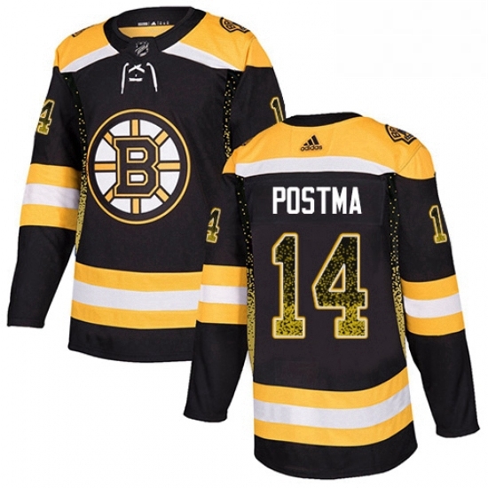 Mens Adidas Boston Bruins 14 Paul Postma Authentic Black Drift Fashion NHL Jersey Mens Adidas Boston Bruins 14 Paul Postma Authentic Black Drift Fashion NHL Jersey