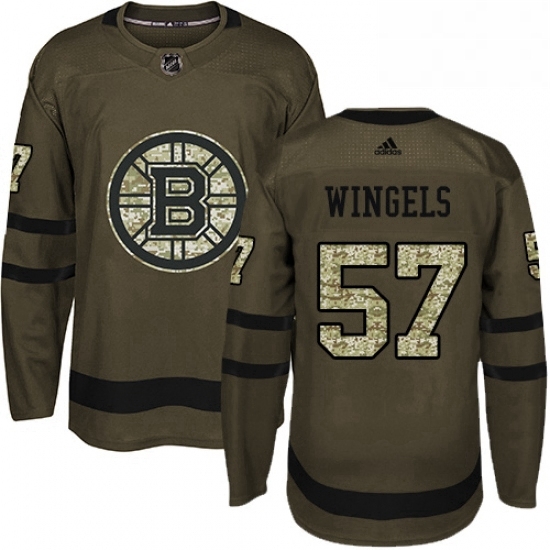 Mens Adidas Boston Bruins 57 Tommy Wingels Authentic Green Salute to Service NHL Jersey Mens Adidas Boston Bruins 57 Tommy Wingels Authentic Green Salute to Service NHL Jersey
