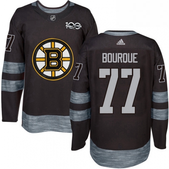 Mens Adidas Boston Bruins 77 Ray Bourque Authentic Black 1917 2017 100th Anniversary NHL Jersey Mens Adidas Boston Bruins 77 Ray Bourque Authentic Black 1917 2017 100th Anniversary NHL Jersey