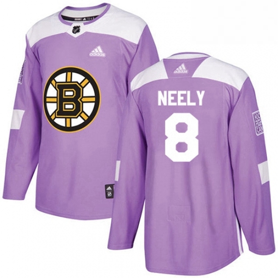 Mens Adidas Boston Bruins 8 Cam Neely Authentic Purple Fights Cancer Practice NHL Jersey Mens Adidas Boston Bruins 8 Cam Neely Authentic Purple Fights Cancer Practice NHL Jersey