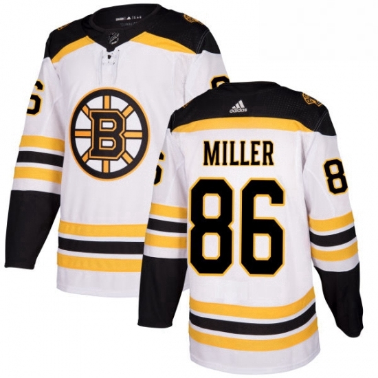 Mens Adidas Boston Bruins 86 Kevan Miller Authentic White Away NHL Jersey Mens Adidas Boston Bruins 86 Kevan Miller Authentic White Away NHL Jersey