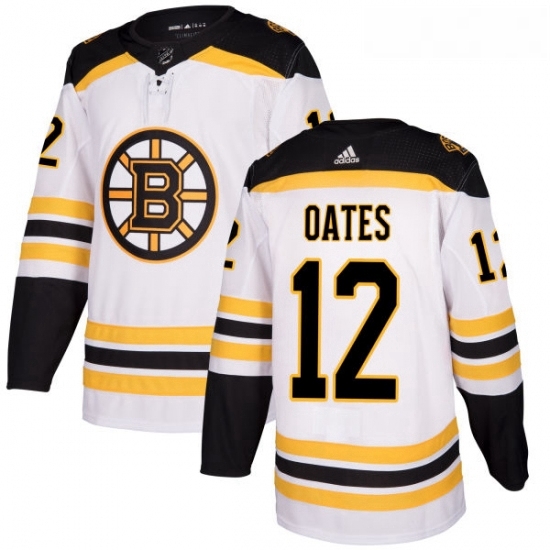 Womens Adidas Boston Bruins 12 Adam Oates Authentic White Away NHL Jersey Womens Adidas Boston Bruins 12 Adam Oates Authentic White Away NHL Jersey