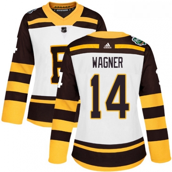 Womens Adidas Boston Bruins 14 Chris Wagner Authentic White 2019 Winter Classic NHL Jerse Womens Adidas Boston Bruins 14 Chris Wagner Authentic White 2019 Winter Classic NHL Jerse