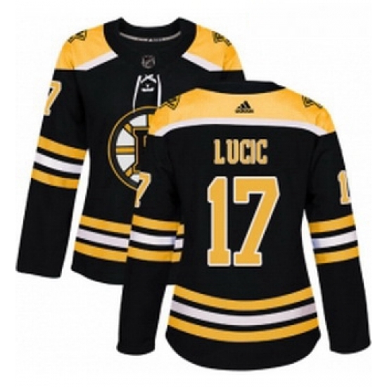 Womens Adidas Boston Bruins 17 Milan Lucic Premier Black Home NHL Jersey Womens Adidas Boston Bruins 17 Milan Lucic Premier Black Home NHL Jersey
