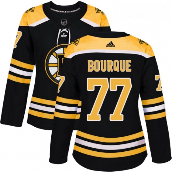 Womens Adidas Boston Bruins 77 Ray Bourque Authentic Black Home NHL Jersey Womens Adidas Boston Bruins 77 Ray Bourque Authentic Black Home NHL Jersey
