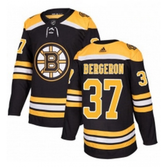 Youth Adidas Boston Bruins 37 Patrice Bergeron Authentic Black Home NHL Jersey Youth Adidas Boston Bruins 37 Patrice Bergeron Authentic Black Home NHL Jersey