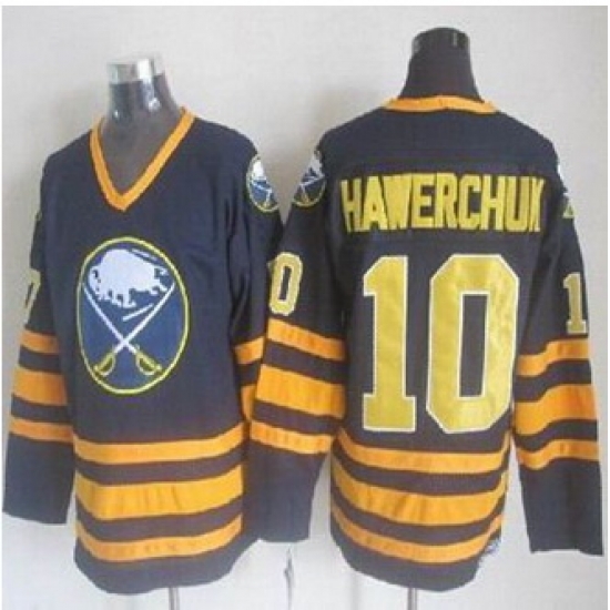 Buffalo Sabres #10 Dale Hawerchuk Navy Blue CCM Throwback Stitched NHL Jersey Buffalo Sabres #10 Dale Hawerchuk Navy Blue CCM Throwback Stitched NHL Jersey