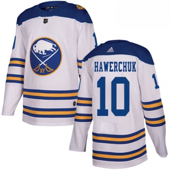Mens Adidas Buffalo Sabres 10 Dale Hawerchuk Authentic White 2018 Winter Classic NHL Jersey Mens Adidas Buffalo Sabres 10 Dale Hawerchuk Authentic White 2018 Winter Classic NHL Jersey