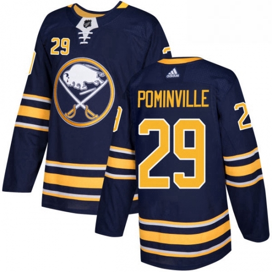 Mens Adidas Buffalo Sabres 29 Jason Pominville Authentic Navy Blue Home NHL Jersey Mens Adidas Buffalo Sabres 29 Jason Pominville Authentic Navy Blue Home NHL Jersey
