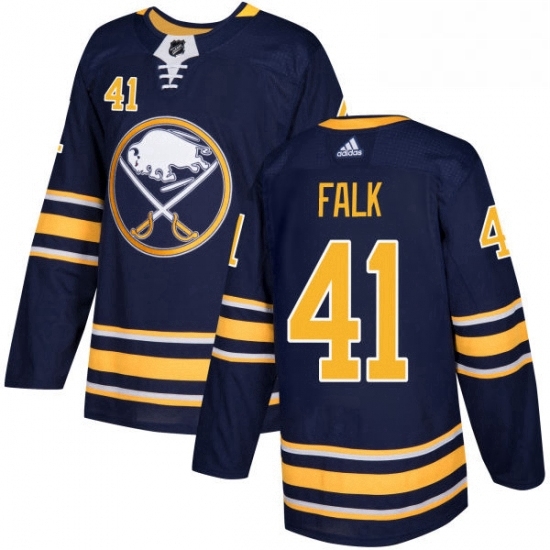 Mens Adidas Buffalo Sabres 41 Justin Falk Authentic Navy Blue Home NHL Jersey Mens Adidas Buffalo Sabres 41 Justin Falk Authentic Navy Blue Home NHL Jersey