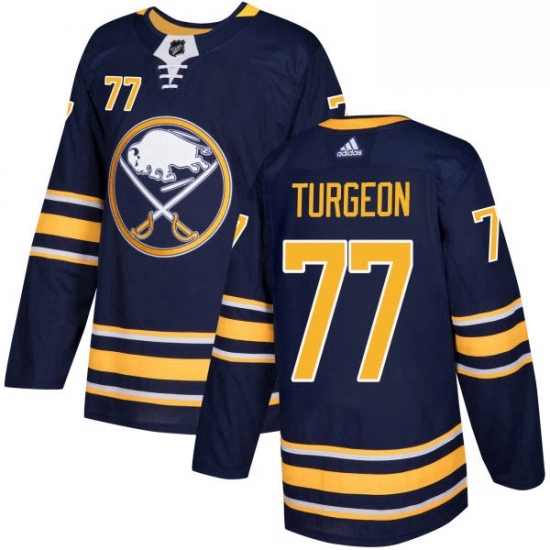 Mens Adidas Buffalo Sabres 77 Pierre Turgeon Authentic Navy Blue Home NHL Jersey Mens Adidas Buffalo Sabres 77 Pierre Turgeon Authentic Navy Blue Home NHL Jersey