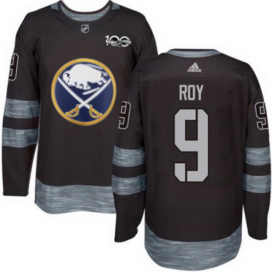 Sabres #9 Derek Roy Black 1917 2017 100th Anniversary Stitched NHL Jersey Sabres #9 Derek Roy Black 1917 2017 100th Anniversary Stitched NHL Jersey