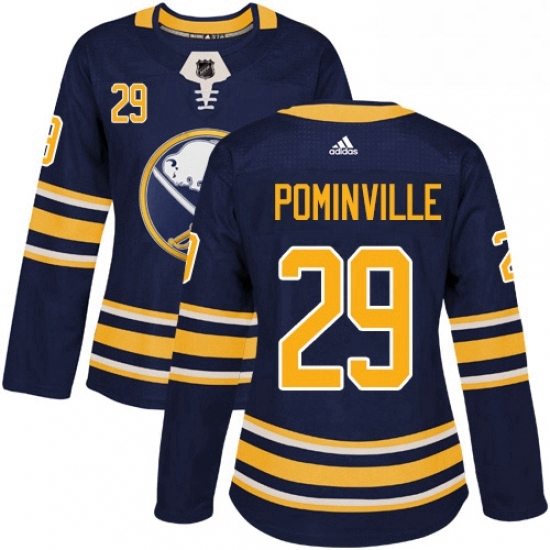 Womens Adidas Buffalo Sabres 29 Jason Pominville Authentic Navy Blue Home NHL Jersey Womens Adidas Buffalo Sabres 29 Jason Pominville Authentic Navy Blue Home NHL Jersey