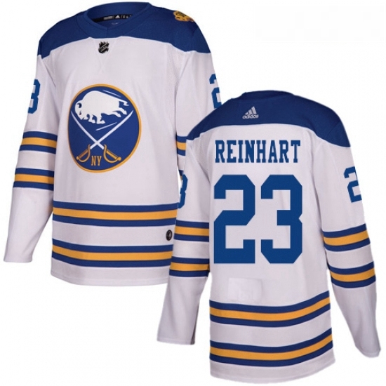 Youth Adidas Buffalo Sabres 23 Sam Reinhart Authentic White 2018 Winter Classic NHL Jersey Youth Adidas Buffalo Sabres 23 Sam Reinhart Authentic White 2018 Winter Classic NHL Jersey
