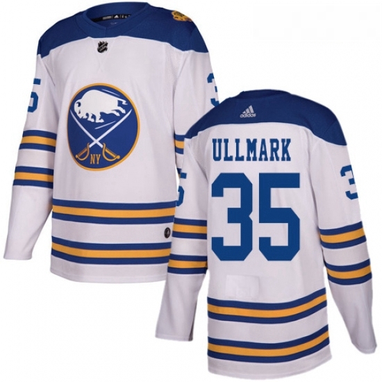 Youth Adidas Buffalo Sabres 35 Linus Ullmark Authentic White 2018 Winter Classic NHL Jersey Youth Adidas Buffalo Sabres 35 Linus Ullmark Authentic White 2018 Winter Classic NHL Jersey