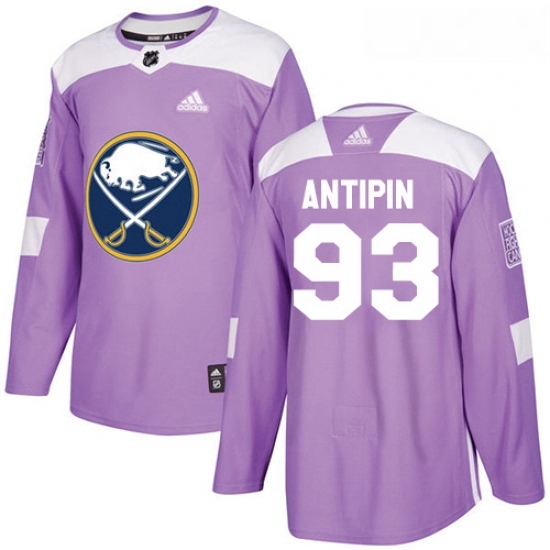 Youth Adidas Buffalo Sabres 93 Victor Antipin Authentic Purple Fights Cancer Practice NHL Jersey Youth Adidas Buffalo Sabres 93 Victor Antipin Authentic Purple Fights Cancer Practice NHL Jersey