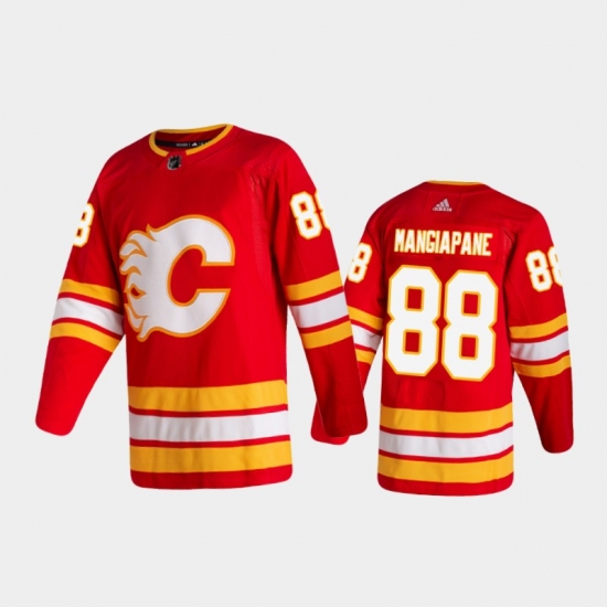 Men Calgary Flames 88 Andrew Mangiapane Home Red 2020 21 Authentic Jersey Men Calgary Flames 88 Andrew Mangiapane Home Red 2020 21 Authentic Jersey