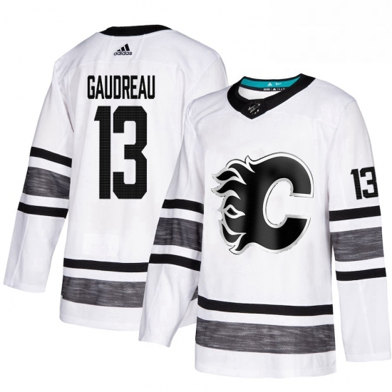 Mens Adidas Calgary Flames 13 Johnny Gaudreau White 2019 All Star Game Parley Authentic Stitched NHL Jersey Mens Adidas Calgary Flames 13 Johnny Gaudreau White 2019 All Star Game Parley Authentic Stitched NHL Jersey