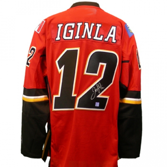 RBK hockey jerseys,Calgary Flames 12# IGINLA red RBK hockey jerseys,Calgary Flames 12# IGINLA red