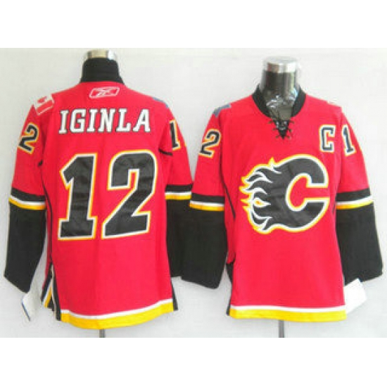 kids Calgary Flames 12 Jarome Iginla red youth jerseys kids Calgary Flames 12 Jarome Iginla red youth jerseys