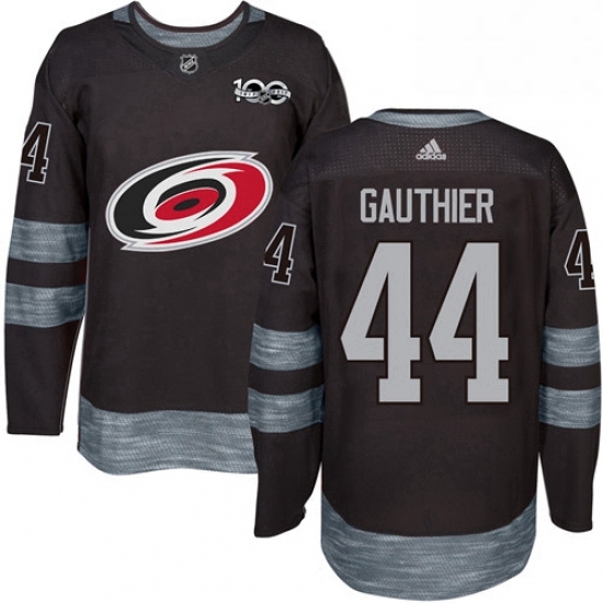 Mens Adidas Carolina Hurricanes 44 Julien Gauthier Premier Black 1917 2017 100th Anniversary NHL Jersey Mens Adidas Carolina Hurricanes 44 Julien Gauthier Premier Black 1917 2017 100th Anniversary NHL Jersey