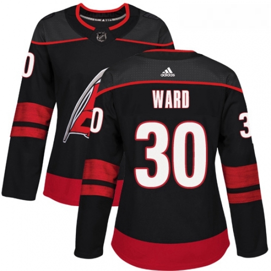 Womens Adidas Carolina Hurricanes 30 Cam Ward Authentic Black Alternate NHL Jersey Womens Adidas Carolina Hurricanes 30 Cam Ward Authentic Black Alternate NHL Jersey