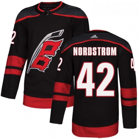 Youth Adidas Carolina Hurricanes 42 Joakim Nordstrom Premier Black Alternate NHL Jersey Youth Adidas Carolina Hurricanes 42 Joakim Nordstrom Premier Black Alternate NHL Jersey