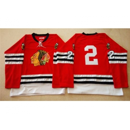 Chicago Blackhawks #2 Duncan Keith Red Mitchell And Ness 1960-61 Stitched NHL Jersey Chicago Blackhawks #2 Duncan Keith Red Mitchell And Ness 1960-61 Stitched NHL Jersey