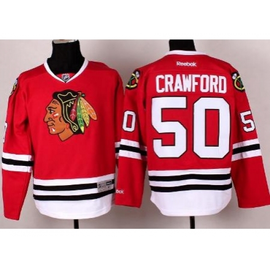 Chicago Blackhawks 50 Corey Crawford Red Hockey NHL Jerseys Chicago Blackhawks 50 Corey Crawford Red Hockey NHL Jerseys