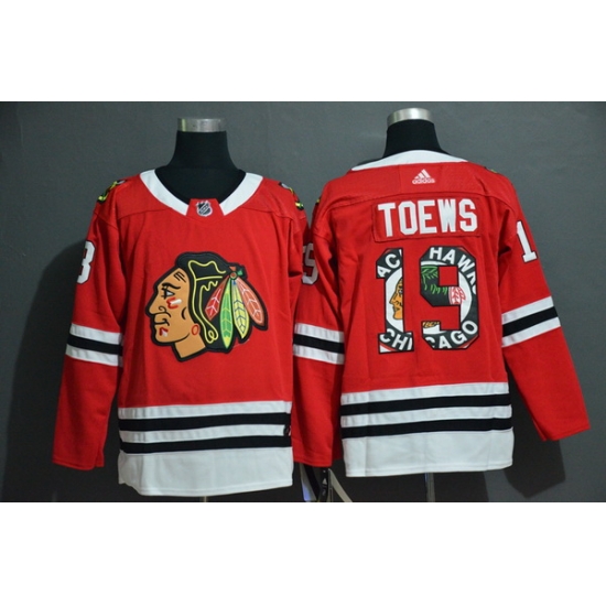 Men Chicago Blackhawks 19 Jonathan Toews Red Fashion Adidas Jersey Men Chicago Blackhawks 19 Jonathan Toews Red Fashion Adidas Jersey