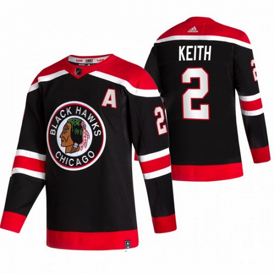 Men Chicago Blackhawks 2 Duncan Keith Black Adidas 2020 21 Reverse Retro Alternate NHL Jersey Men Chicago Blackhawks 2 Duncan Keith Black Adidas 2020 21 Reverse Retro Alternate NHL Jersey