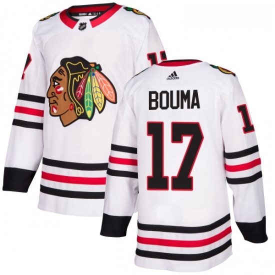 Womens Adidas Chicago Blackhawks 17 Lance Bouma Authentic White Away NHL Jersey Womens Adidas Chicago Blackhawks 17 Lance Bouma Authentic White Away NHL Jersey