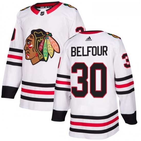 Youth Adidas Chicago Blackhawks 30 ED Belfour Authentic White Away NHL Jersey Youth Adidas Chicago Blackhawks 30 ED Belfour Authentic White Away NHL Jersey