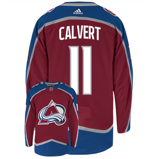 AVALANCHE 11 Matt CALVERT Home NHL Jersey AVALANCHE 11 Matt CALVERT Home NHL Jersey