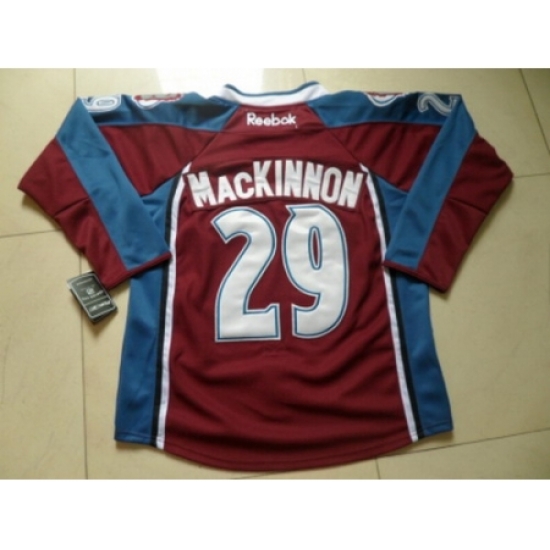 NHL Jerseys Colorado Avalanche #29 Mackinnon red-blue NHL Jerseys Colorado Avalanche #29 Mackinnon red-blue
