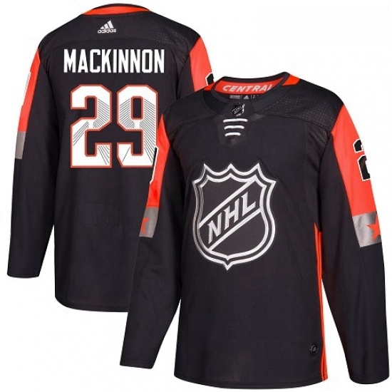 Youth Adidas Colorado Avalanche 29 Nathan MacKinnon Authentic Black 2018 All Star Central Division NHL Jersey Youth Adidas Colorado Avalanche 29 Nathan MacKinnon Authentic Black 2018 All Star Central Division NHL Jersey