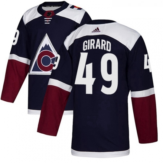 Youth Adidas Colorado Avalanche 49 Samuel Girard Authentic Navy Blue Alternate NHL Jersey Youth Adidas Colorado Avalanche 49 Samuel Girard Authentic Navy Blue Alternate NHL Jersey