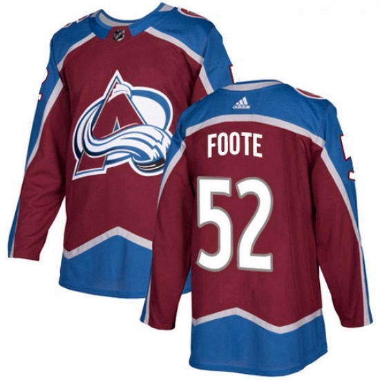 Youth Adidas Colorado Avalanche 52 Adam Foote Premier Burgundy Red Home NHL Jersey Youth Adidas Colorado Avalanche 52 Adam Foote Premier Burgundy Red Home NHL Jersey