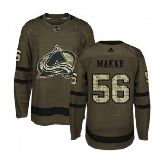 Youth Adidas Colorado Avalanche 56 Cale Makar Premier Green Salute to Service NHL Jersey Youth Adidas Colorado Avalanche 56 Cale Makar Premier Green Salute to Service NHL Jersey