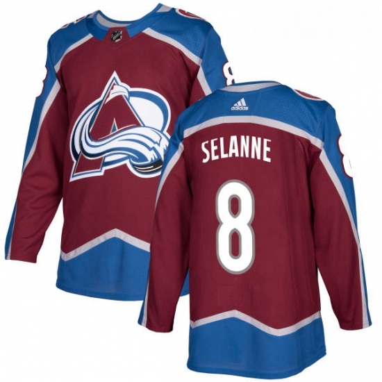 Youth Adidas Colorado Avalanche 8 Teemu Selanne Authentic Burgundy Red Home NHL Jersey Youth Adidas Colorado Avalanche 8 Teemu Selanne Authentic Burgundy Red Home NHL Jersey