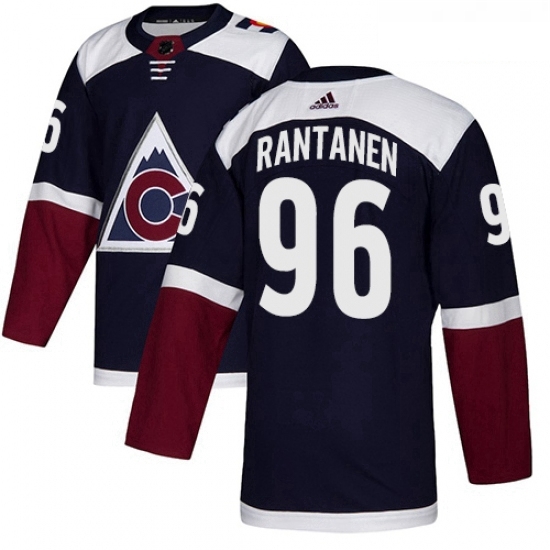 Youth Adidas Colorado Avalanche 96 Mikko Rantanen Authentic Navy Blue Alternate NHL Jersey Youth Adidas Colorado Avalanche 96 Mikko Rantanen Authentic Navy Blue Alternate NHL Jersey