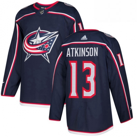 Mens Adidas Columbus Blue Jackets 13 Cam Atkinson Premier Navy Blue Home NHL Jersey Mens Adidas Columbus Blue Jackets 13 Cam Atkinson Premier Navy Blue Home NHL Jersey