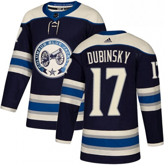 Mens Adidas Columbus Blue Jackets 17 Brandon Dubinsky Authentic Navy Blue Alternate NHL Jersey Mens Adidas Columbus Blue Jackets 17 Brandon Dubinsky Authentic Navy Blue Alternate NHL Jersey