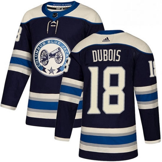 Mens Adidas Columbus Blue Jackets 18 Pierre Luc Dubois Authentic Navy Blue Alternate NHL Jersey Mens Adidas Columbus Blue Jackets 18 Pierre Luc Dubois Authentic Navy Blue Alternate NHL Jersey