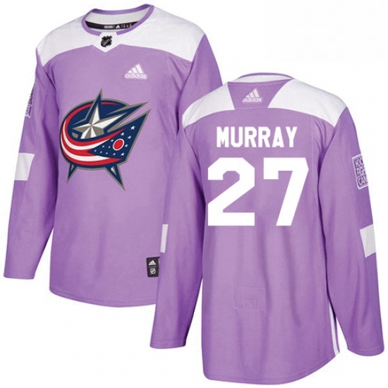 Mens Adidas Columbus Blue Jackets 27 Ryan Murray Authentic Purple Fights Cancer Practice NHL Jersey Mens Adidas Columbus Blue Jackets 27 Ryan Murray Authentic Purple Fights Cancer Practice NHL Jersey