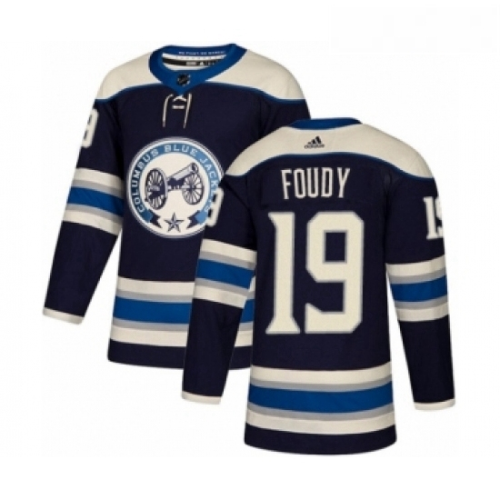 Youth Adidas Columbus Blue Jackets 19 Liam Foudy Premier Navy Blue Alternate NHL Jersey Youth Adidas Columbus Blue Jackets 19 Liam Foudy Premier Navy Blue Alternate NHL Jersey