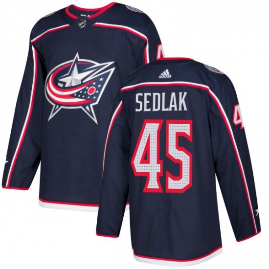 Youth Adidas Columbus Blue Jackets 45 Lukas Sedlak Premier Navy Blue Home NHL Jersey Youth Adidas Columbus Blue Jackets 45 Lukas Sedlak Premier Navy Blue Home NHL Jersey