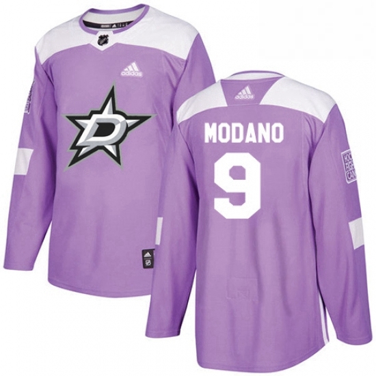 Mens Adidas Dallas Stars 9 Mike Modano Authentic Purple Fights Cancer Practice NHL Jersey Mens Adidas Dallas Stars 9 Mike Modano Authentic Purple Fights Cancer Practice NHL Jersey