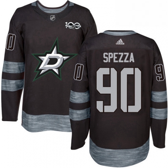 Mens Adidas Dallas Stars 90 Jason Spezza Premier Black 1917 2017 100th Anniversary NHL Jersey Mens Adidas Dallas Stars 90 Jason Spezza Premier Black 1917 2017 100th Anniversary NHL Jersey