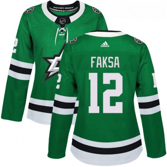 Womens Adidas Dallas Stars 12 Radek Faksa Premier Green Home NHL Jersey Womens Adidas Dallas Stars 12 Radek Faksa Premier Green Home NHL Jersey
